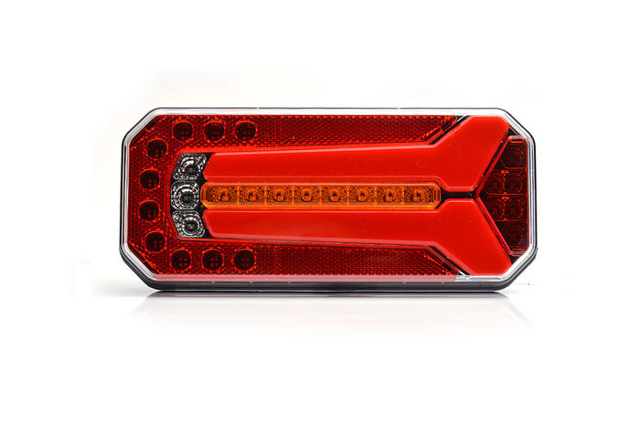 Rückleuchte WAŚ W150 1113L/P LED 4 Funktionen universell