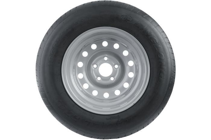 Verstärktes Rad für Anhänger LINGLONG TIRE 185/80 R14C 104/102N UNITRAILER FELGE 5,5Jx14" 5x112 ET:30