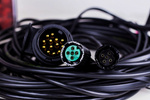 Lichtset: FRISTOM LED-Rückleuchten + HORPOL LED-Seitenmarkierungsleuchten + MANTES 7m 13-PIN-Kabelbaum