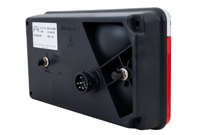 ASPÖCK Multipoint V Rückleuchte, 7 Funktionen, links