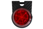 FRISTOM FT-059 Rote LED-Maarkierungsleuchte mit Winkelhalterung