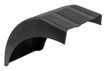 Linke Kotflügelhälfte für Anhänger DOMAR DR1014001 Radlauf 400/240 mm