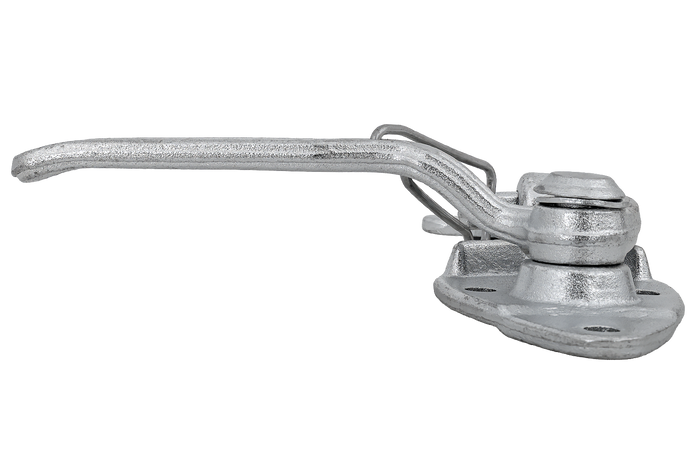 Linke Anhängerkupplung mit WINTERHOFF WV 20-L + WVG 20-A Verschluss, kompletter Anhängerseitenverschluss