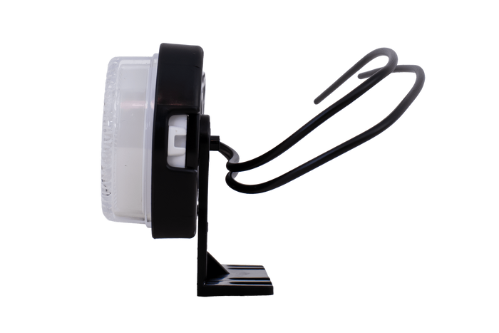 WAŚ W240 1600 LED weiße Universal-Positionsleuchte mit Halterung