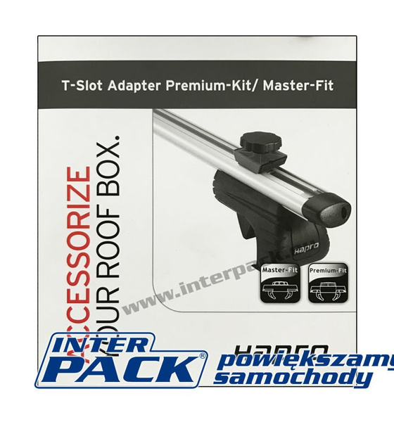 T-Profil MF (Einsätze) - Adapter für T-Nut-Träger - Inter Pack Traxer, Carver, Zenith