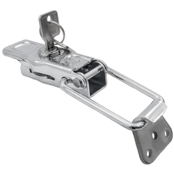 Seitenkupplung mit STEELPRESS ZB-13A+Z-11A Verschluss, komplettes Anhängerseitenschloss mit Schlüssel