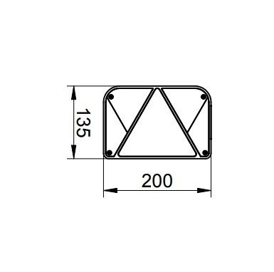 DOBLAST DPT35 Lichtscheibe Ersatzglas, links