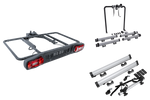 Inter Pack Re-Cargo Anhängerkupplungsplattform + Adapter für den Transport von 3 Fahrrädern