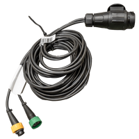 MANTES Elektroinstallations-Anhängerkabelbaum 5 m 13-poliger Stecker Bajonett 2x 5-polig