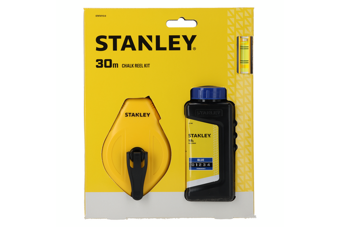 STANLEY STHT47113-0 Markierungsset, Schnur + Kreide + Wasserwaage