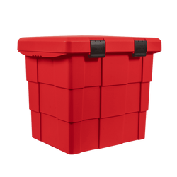 DAKEN 86014 PITBOX Schüttgutbehälter, z. B. für Sand oder Streusalz, 655 x 570 x 520 mm, 108,5 l