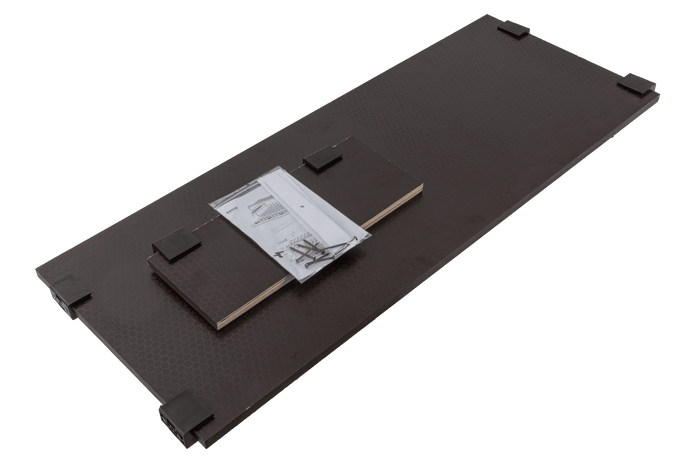 Set mit zwei Regalböden für den Werkzeugkasten DAKEN ARKA 81209, Fach 1125x445mm und 445x180mm