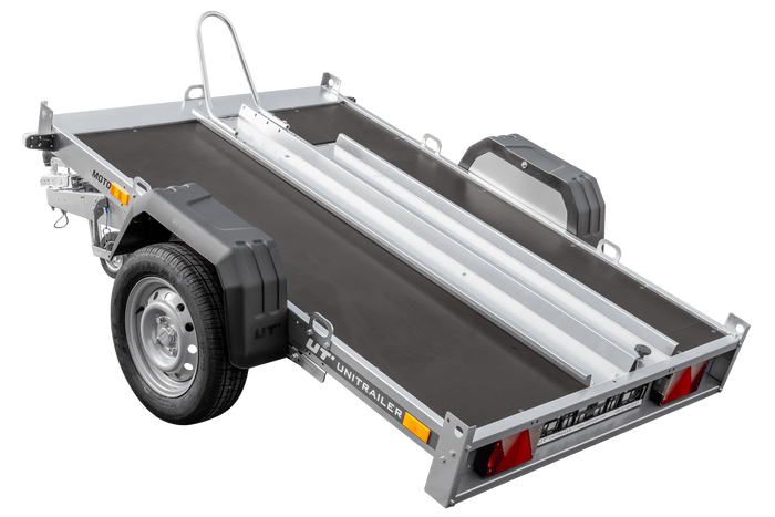 UNITRAILER MOTO 1 Motorradanhänger mit Blattfedern