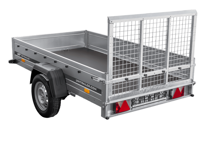 UNITRAILER Gitterrampe für Anhänger 88,6 cm 400 kg