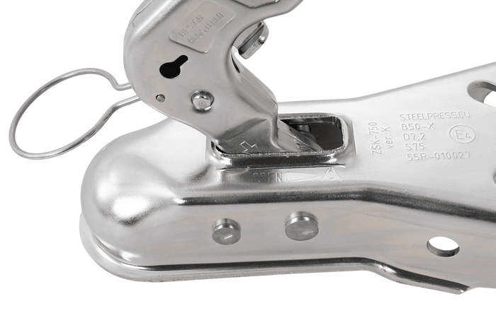 STEELPRESS ZSK-0750K Kugelkupplung für 750kg Anhänger mit V-Deichsel