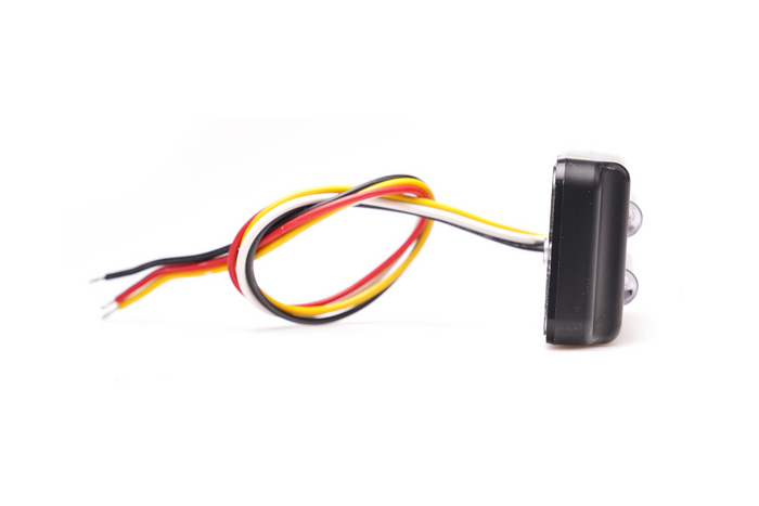 Warnleuchte WAŚ 2469 W284 LED-Blinkleuchte orange MASTER/SLAVE