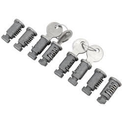 Atera Schloss- und Schlüsselset (8-teilig + 2 Schlüssel) 083012