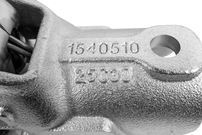 WINTERHOFF WW 350-RB-K1414 Kugelkupplung für 3500 kg Anhänger mit 50 mm Zugstange aus Gusseisen