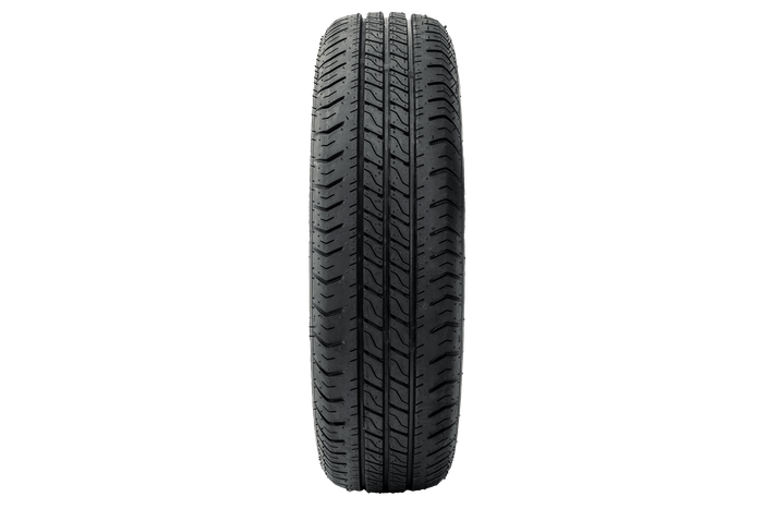 Satz von zwei Rädern für den Anhänger. LINGLONG-Reifen 155/70 R13 75N UNITRAILER-FELGEN 4Jx13" 4x100 ET:30