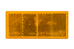 Rückstrahler orange für Pkw-Anhänger 90 x 40 mm