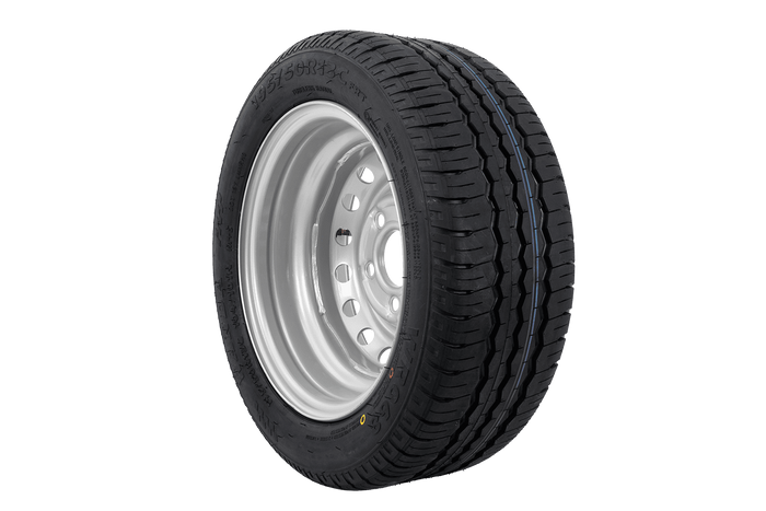 Verstärktes Rad für Anhänger REIFEN WANDA 195/50 R13C 104/101N FELGE TRAILER TOP 5.5Jx13"H2 5x112 ET:30