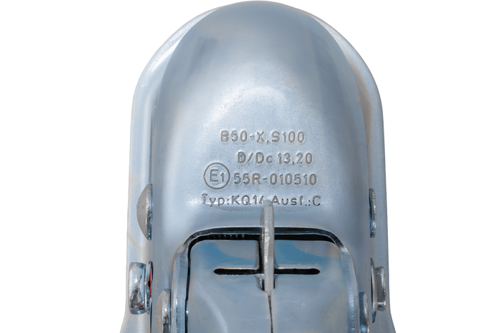 KNOTT KQ14-C Kugelkupplung für 1400kg Anhänger mit 70mm Vierkantdeichsel
