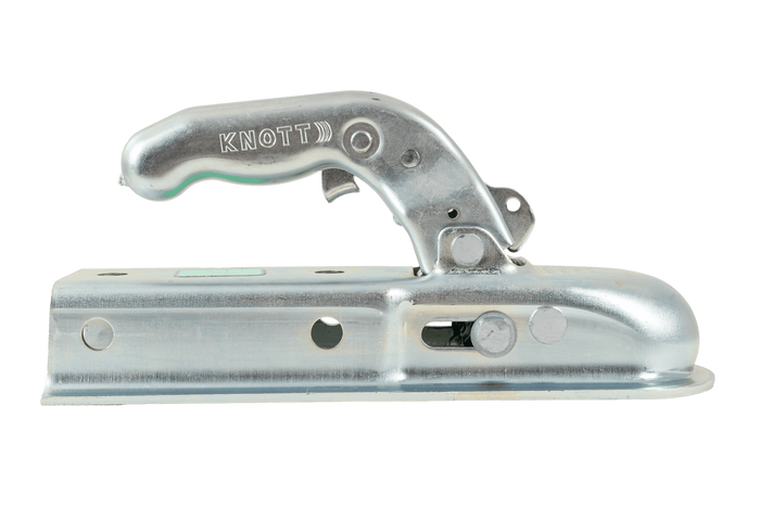 KNOTT KQ14-B Kugelkupplung für einen 1400 kg Anhänger mit 60 mm Vierkant-Zugstange