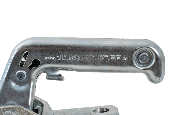 WINTERHOFF WW30-D3-K1414 Kugelkupplung für Anhänger 3000 kg mit Rohrdeichsel 50 mm