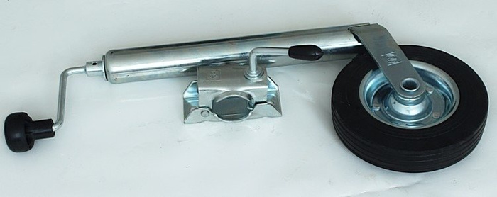 Stützrad mit Klemme WINTERHOFF ST48-200VB+KLE48 150 kg 48 mm 505–725 mm