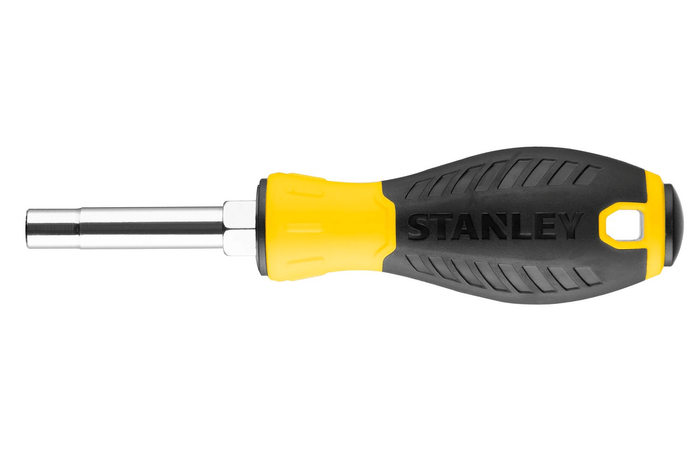 STANLEY 6-fach Schraubendreher 3 Bits / 6 Spitzen