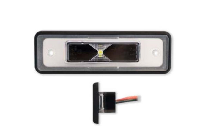 ASPÖCK REGPOINT LED-Kennzeichenbeleuchtung zum Einbau mit 0,8 m Kabel