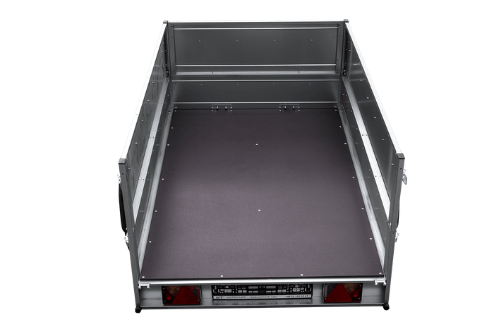 PKW-Anhänger 200x125 UNITRAILER GARDEN 201 KIPP mit Bordwandaufsatz