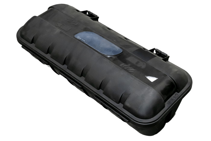 Feuerlöscherkasten 9/12 kg DAKEN 82511 STRIKE 707x322x239mm schwarz