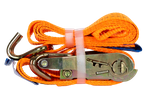 UNITRAILER 2 m/35 mm/2 t oranges Transportband mit Spanner