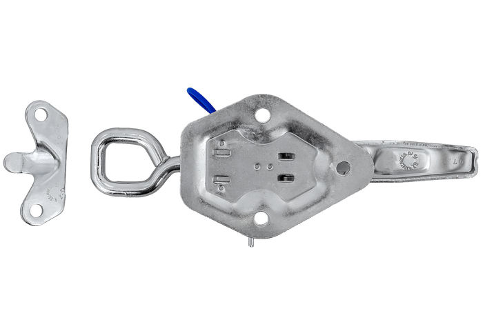 Seitenkupplung mit STEELPRESS ZB-15A+Z-15 Verschluss, kompletter Exzenterverschluss der Anhängerseite