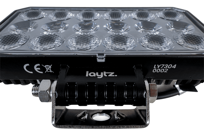 LED-Arbeitsscheinwerferreflektor LAYTZ LY7304 66xLED 5800lm rechteckig