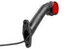 ASPÖCK SUPERPOINT II rechter Positionsleuchte an einem Gummiarm mit seitlichem Kabel