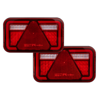ASPÖCK MULTILED IV LED-Rückleuchten, Bajonettanschluss 5-PIN, 7 Funktionen, links + rechts