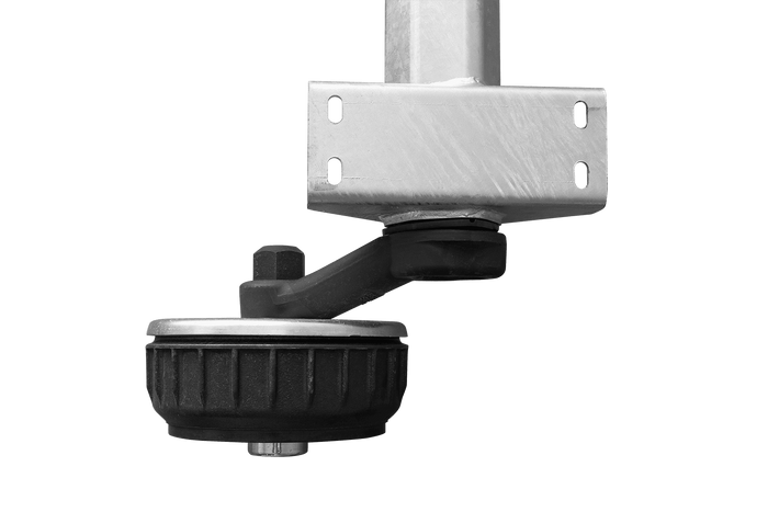 AL-KO EURO gebremste Achse für Bootsanhänger 1800kg 1445/1555mm 2030mm 5x112