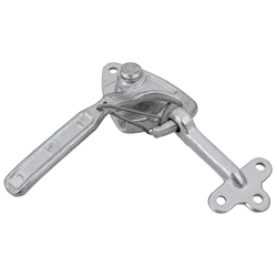 Anhängerkupplung rechts mit WINTERHOFF WV 20-R + WVG 20-A Verschluss, kompletter Anhängerseitenverschluss