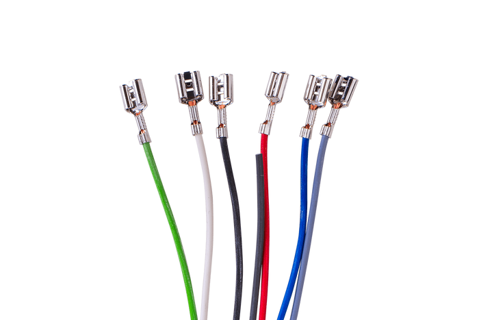 MANTES Elektroinstallation Anhänger Kabelbaum 8 m 13 Pol Stecker 6.3 Anschlüsse