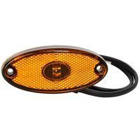 ASPÖCK FLATPOINT II LED Begrenzungsleuchte, orange, universal