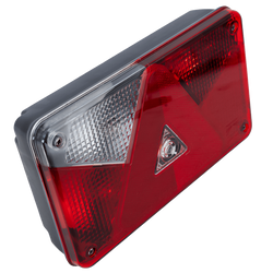 ASPÖCK Multipoint V Rückleuchte, 7 Funktionen, links