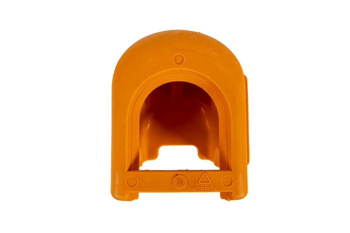 Sicherheitsabdeckung für die STEELPRESS SDP-01 Soft Dock Kugelkupplung mit Platz für den Stecker