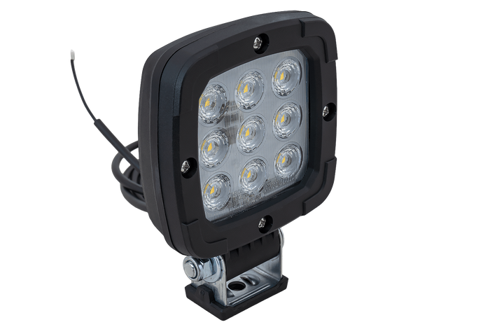 LED-Arbeitsscheinwerfer-Reflektor FRISTOM FT-036 SLIM 9xLED 1400lm