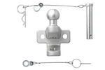 ProPlus 341216V01 Kugelkopf-Anhängerkupplung mit Doppelfunktion, 50 mm, 3500 kg