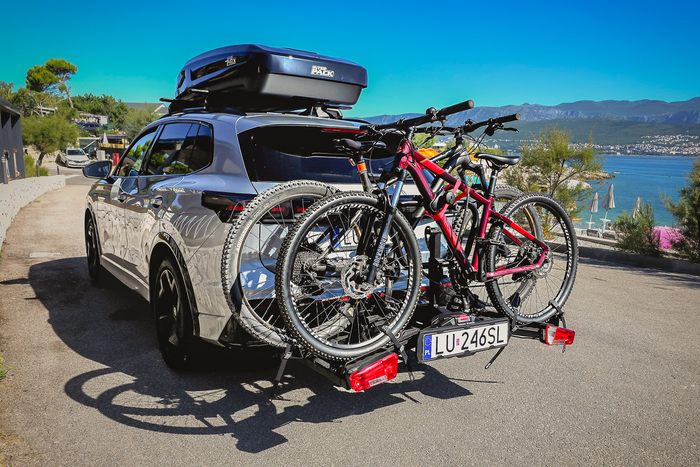 Inter Pack Spider 2E PRO - Anhängerkupplungs-Fahrradträger für 2 Elektrofahrräder
