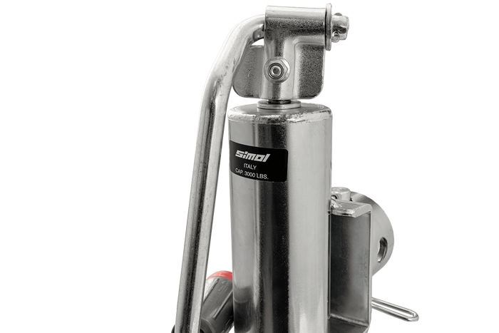 SIMOL S.170033 Kurbelstütze für 1300 kg Anhänger