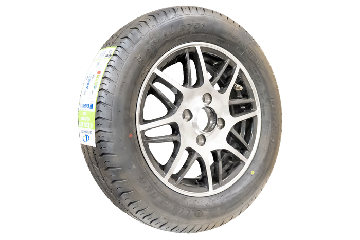 OUTLET Anhängerrad LINGLONG REIFEN 155/70 R13 75N ALU-FELGE UNITRAILER 4Jx13" 4x100 ET:30
