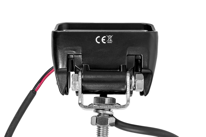 LED-Arbeitsscheinwerfer-Reflektor TT TECHNOLOGY SCHWARZ TT.13440 40xLED 2630lm rechteckig